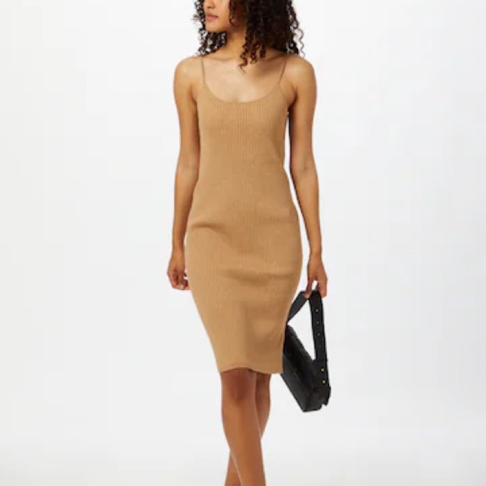 🔥Banana Republic Knit dress in caramel like color XS